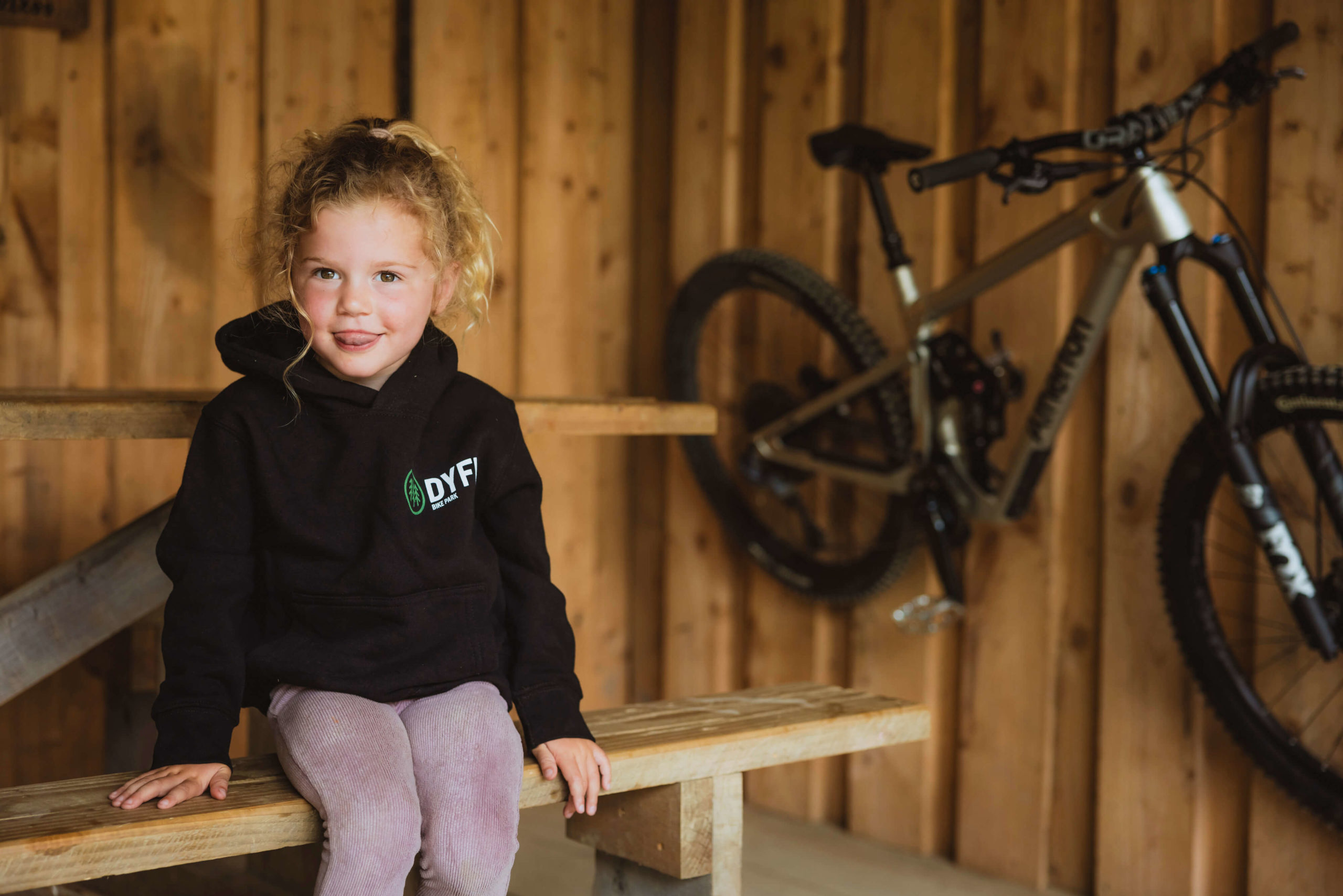 Kids Dyfi Bike Park Hoodie